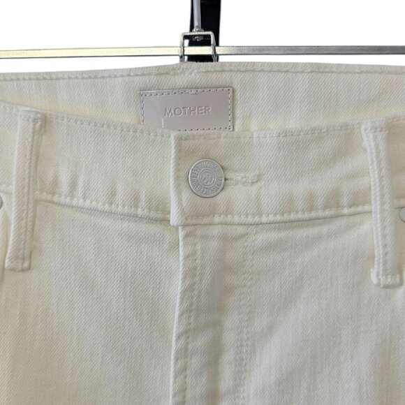 MOTHER The Mid Rise Dazzler Ankle Jeans in Fairest of Them All Size 34 NWT - Picture 16 of 16